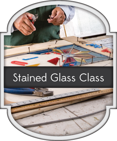 stained glass art classes & events